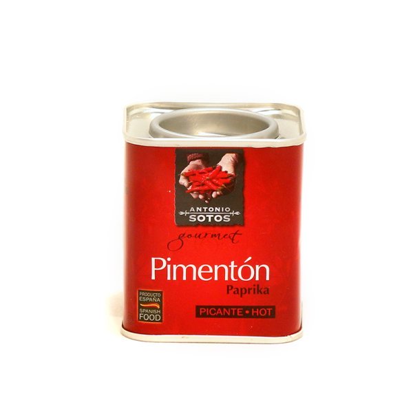 PIMENTON PICANTE LATA 75gr ANTONIO SOTOS