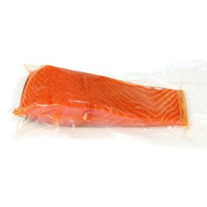 SALMON PORCIONES INDIVIDUALES CON PIEL  "ATLANTICO" 170gr. (Precio Por kg)