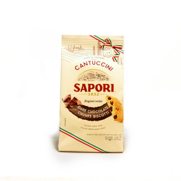 Biscotti de Chocolate Negro (Dark Chocolate Chunk Biscotti) Sapori