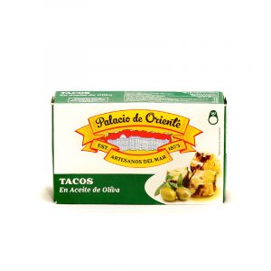 CALAMAR TACOS ACEITE DE OLIVA  111gr. PALACIO DE ORIENTE