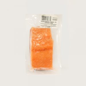 SALMON PORCIONES INDIVIDUALES CON PIEL  "ATLANTICO" 170gr. (Precio Por kg)