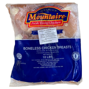 PECHUGA DE POLLO CONGELADA 10 LB MONTAIRE