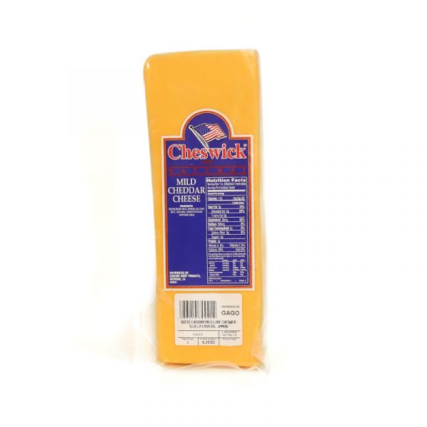 Queso Cheddar Barra