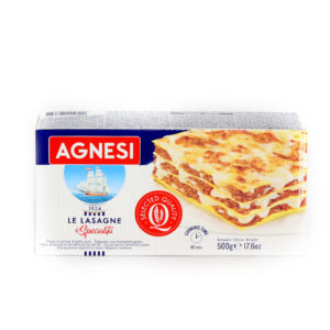 LASAGÑA  SEMOLA AGNESI  500gr ANS087C