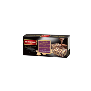 Turrón de Chocolate Con Almendras El Romero