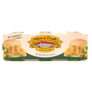 ATUN CLARO ACEITE DE OLIVA 3X85gr. PALACIO DE ORIENTE