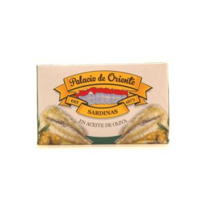 SARDINAS EN ACEITE DE OLIVA  120gr. PALACIO DE ORIENTE