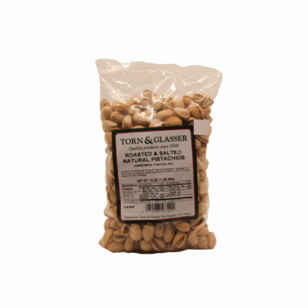 Pistacho Roasted In Shell Con Sal Torn & Glasser