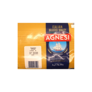 SPAGHETTINI N2 3kg.  AGNESI