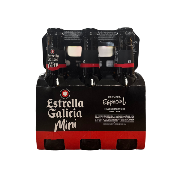 CERVEZA ESTRELLA GALICIA  200ML  MINI