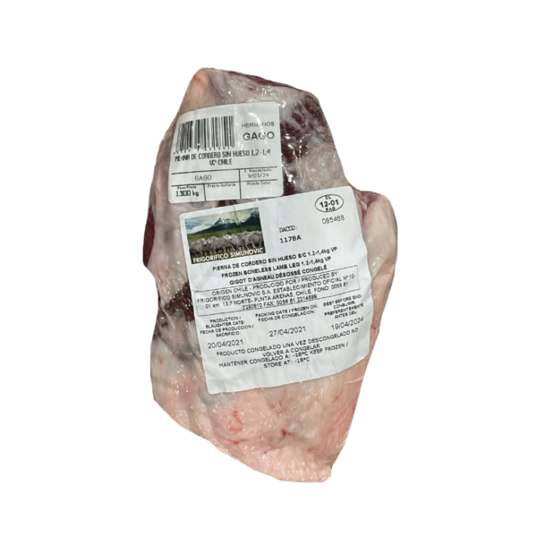 Cordero Pierna S/H-2KG (precio por peso)
