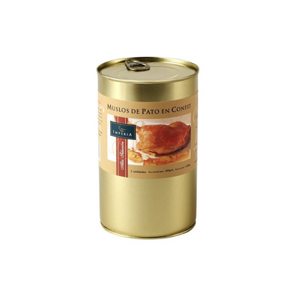 MUSLO DE PATO EN CONFITE LATA 222gr. IMPERIA