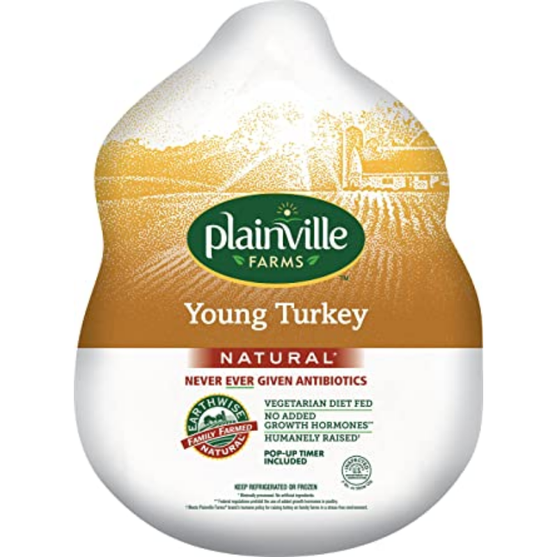 PAVO ENTERO 14-16 LB PLAINVILLE (PRECIO POR KG)