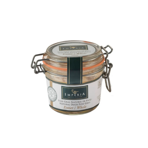 Entier de Foie Gras Natural de Pato Imperia