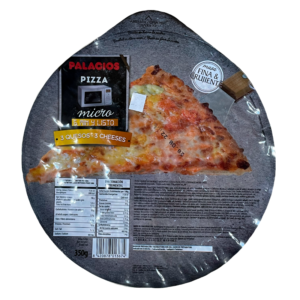 PIZZA 3 QUESO MICRO 350gr PALACIOS