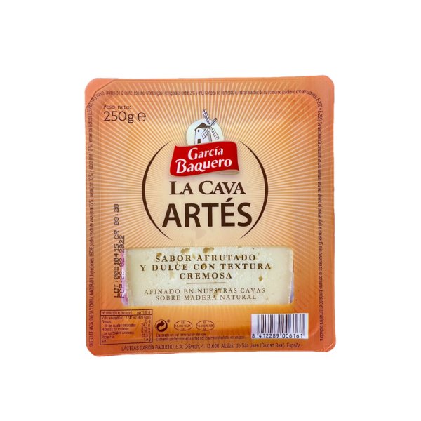 QUESO LA CAVA ARTES CUÑA 250gr