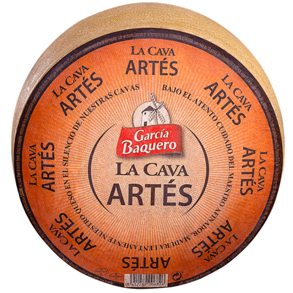 Queso La Cava Artés Pieza García Baquero
