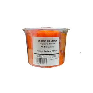 PAPAYA EN TROZOS   454gr.