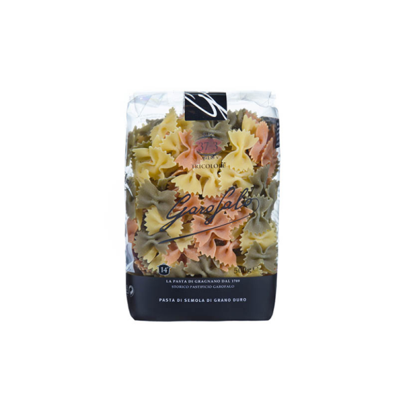 FARFALLE TRICOLOR  500gr  "GAROFALO"