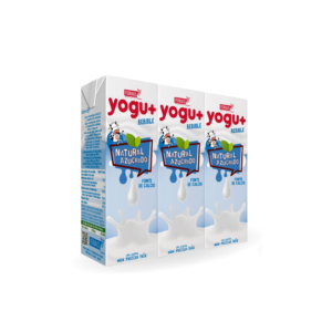 Yogurt Bebible Natural Azucarado (Pack de 3) Feiraco