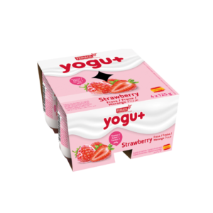 YOGURT FRESA  BRICK PACK 4x125ml.  FEIRACO