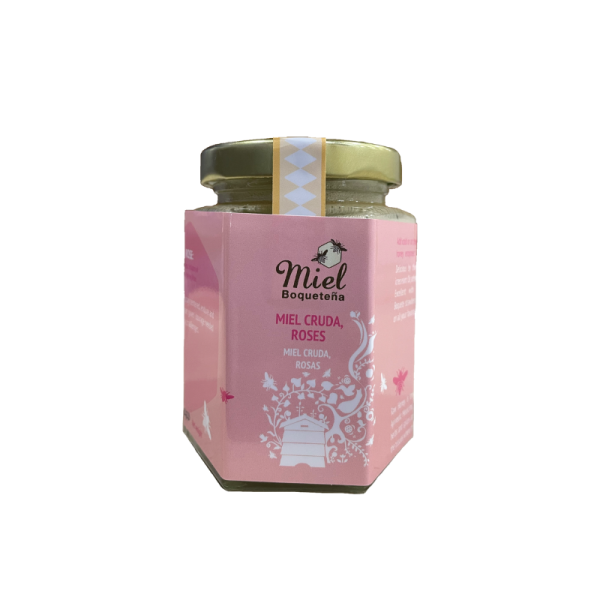 MIEL PURA BOQUETEÑA INFUSION ROSAS  7.5 onz