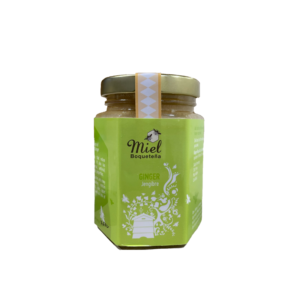 MIEL PURA BOQUETEÑA INFUSION JENGIBRE  7.5 onz