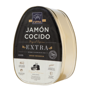 JAMON COCIDO EXTRA ESPINA (LATA) (PRECIO POR KG)