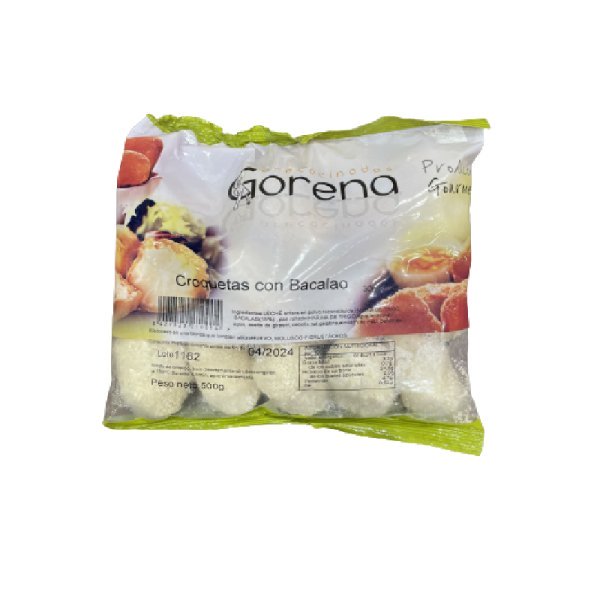 CROQUETAS GOURMET 30gr JAMON CURADO 500gr GORENA