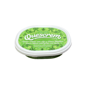 Queso Crema con Ajo y Finas Hierbas Tarrina "Quescrem"