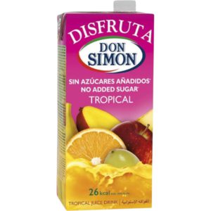DISFRUTA TROPICAL S/AZUCAR  1 L DON SIMON