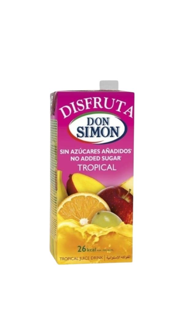 DISFRUTA TROPICAL S/AZUCAR  1 L DON SIMON