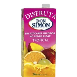 DISFRUTA TROPICAL S/AZUCAR  1 L DON SIMON