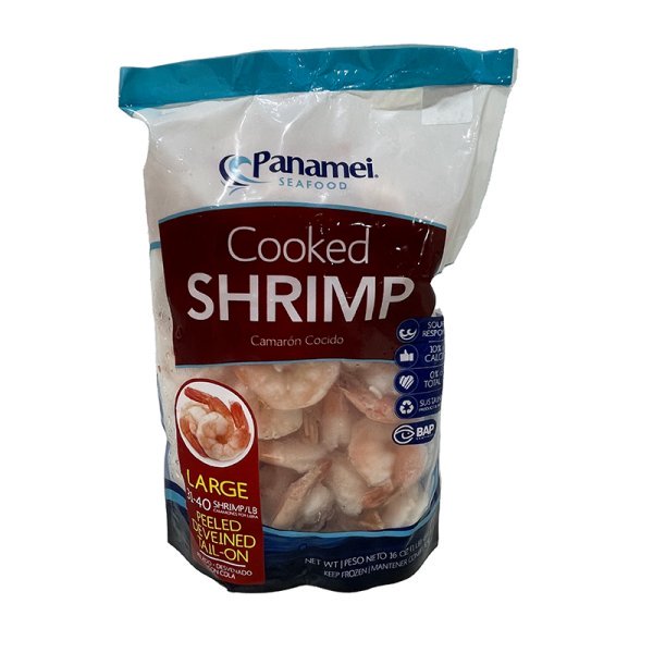 CAMARONES 31/40 CPTO IQF 2lb. PANAMEI