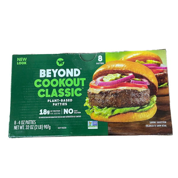 Cookout Classic Burger Patties Beyond Meat