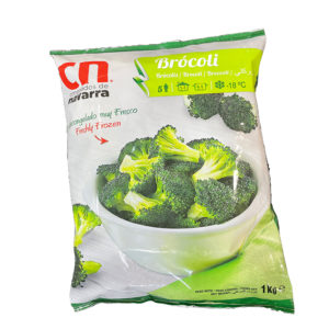 BROCCOLI 30/50 CONGELADOS NAVARRA 1kg