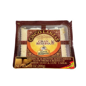 QUESO G/BAQUERO CINCO LANZAS CUÑA 200gr.