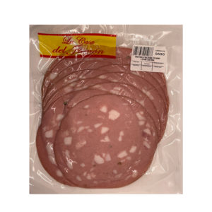 MORTADELA BOLOGNA ITALIANA CORTADO (PRECIO POR KG)