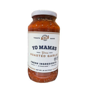 ROASTED GARLIC TOMATO SAUCE YO MAMAS 25oz