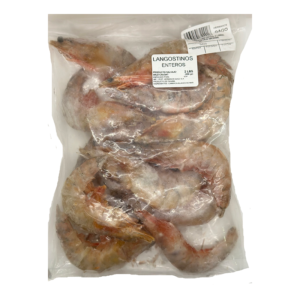 Langostinos Enteros Salvaje Nacional