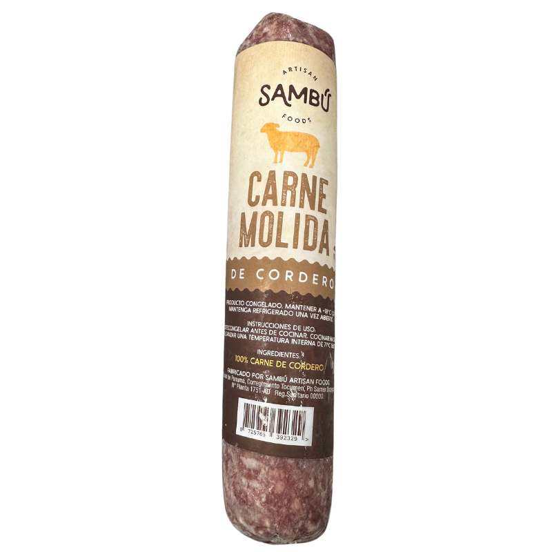 CARNE MOLIDA DE CORDERO 1lb. SAMBÙ