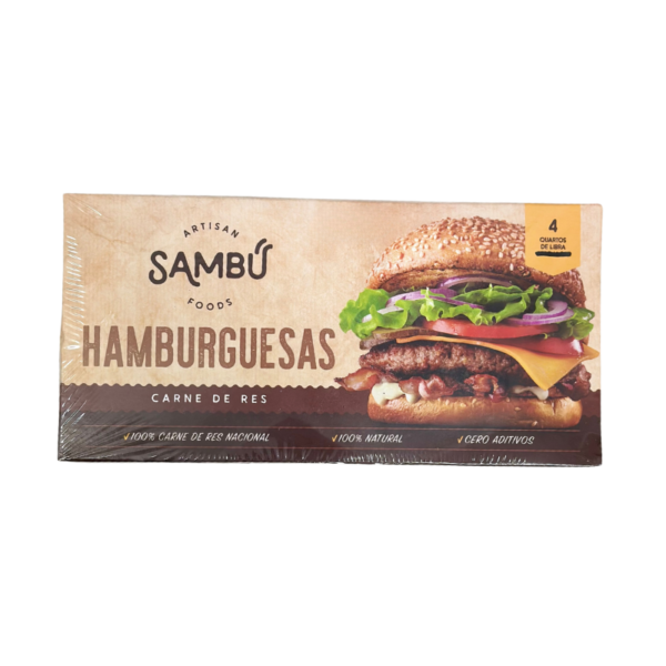 Hamburguesa de Carne de Res Sambú
