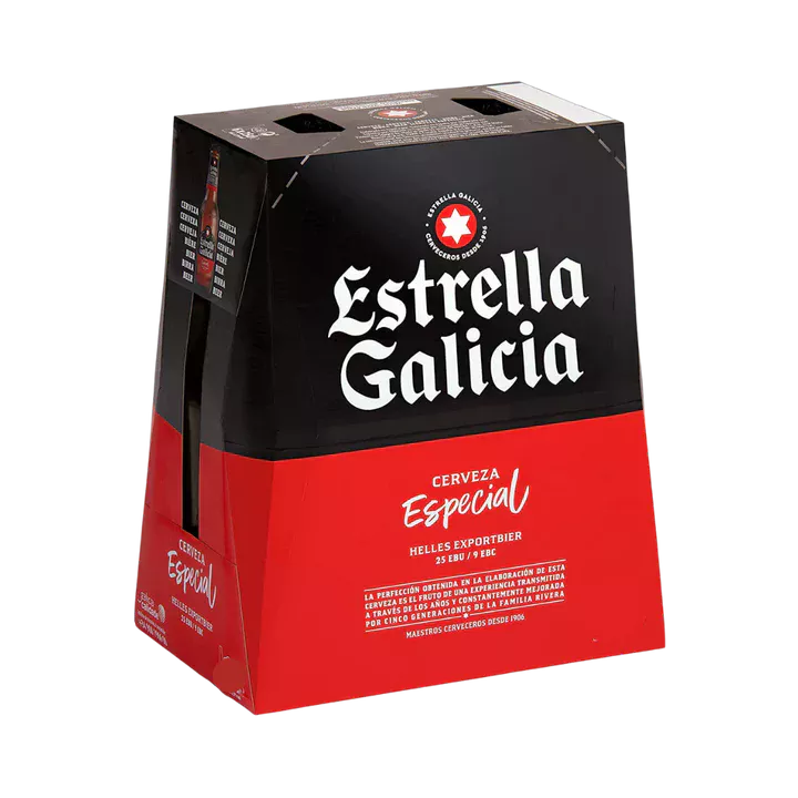 CERVEZA ESTRELLA DE GALICIA BOTELLA 250ml