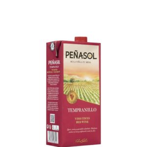 VINO TEMPRANILLO PEÑASOL BRICK 1Lt.