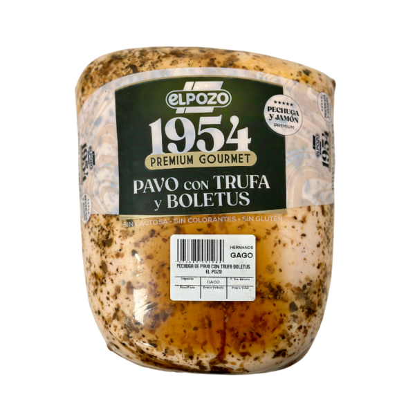Pechuga de Pavo con Trufa Boletus El Pozo (Precio por kilogramo)