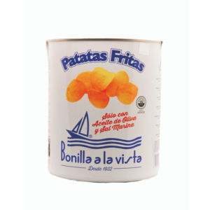 PATATA LISA C/SAL LATA 500gr. BONILLA A LA VISTA