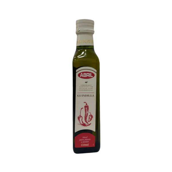 Aceite de Oliva Extra Virgen condimentado con Guindilla ABRIL