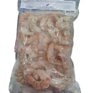 Langostino Pelados  y Desvenado 2 LBS