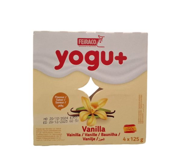 Yogurt Vainilla (Pack de 4) Feiraco