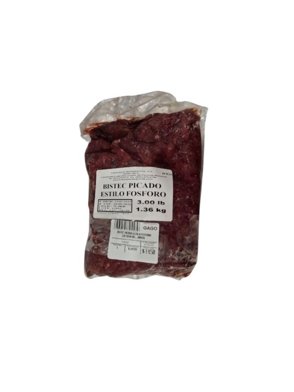 Bistec Picado Estilo Fosforo